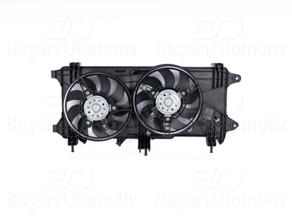 WISCO 3114595-00 | Fan Motoru Davlumbazlı Çiftli (275mm + 240W + 4Fs + 9Knt) Fiat Doblo (119,223) 1.3 Mjt 1.9 JTD Klimalı 2005 >