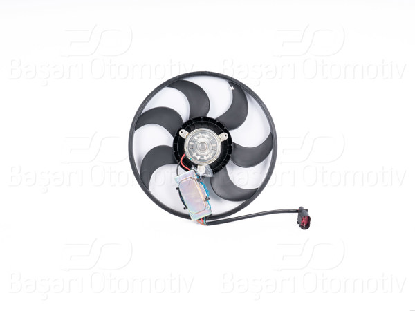 WISCO 3114857-00 | Fan Motoru Davlumbazsız (420mm-4Fıs-400W-7Kanat) Porsche Cayenne Audi Q7 A7 VW Touareg 03-18