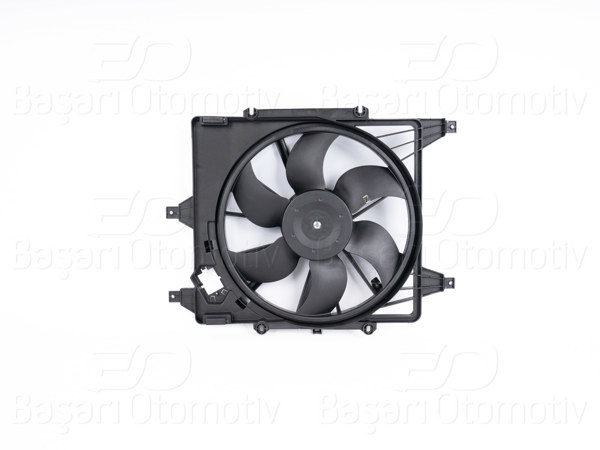 WISCO 3114929-00 | Fan Motoru Davlumbazlı (370mm + 66W + 2Fıs + 6Kanat) Renault Clio II (Bb0 / 1 / 2,Cb0 / 1 / 2) 1.5 DCI 1998 >