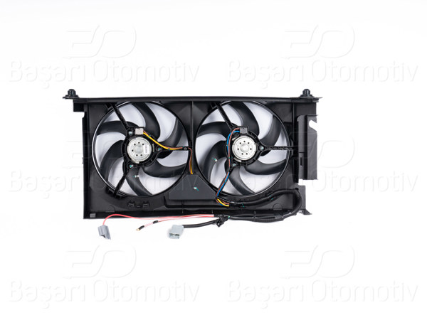 WISCO 3114931-00 | Fan Motoru Davlumbazlı Tesısatlı Çiftli (340mm) Peugeot Partner (5,5F) 1.9 D 1996 >