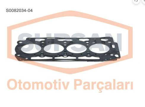 SUPSAN S0082034.04 | Silindir Kapak Contası Mls 4 Centık (Peugeot: 206 / 307 1.4Hdı 8V Dv4 Ford: Fiesta Fusion)