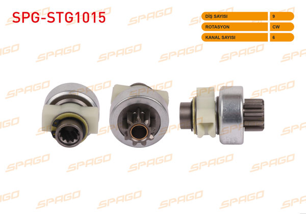SPAGO SPG-STG1015 | Mars Dişlisi 9 Dıs Cw 12 Kanal Fiat Tempra / SLX