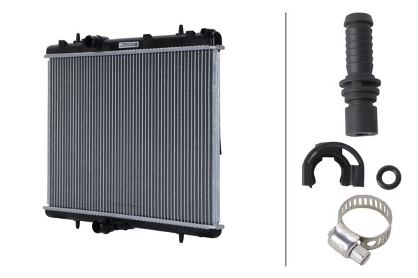 HELLA 8MK366300-131 | Motor Su Radyatörü P307 Ym P3008 Rcz Partner Tepe Berlingo III P308 P5008 C4 C4 II Ds4 C4 Picasso Ds