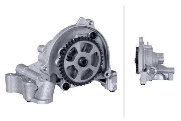 HELLA 8TO358222-611 | Yağ Pompası (VW Caddy 11-15 Golf 09-14 Polo 10-Audi A3 09-13 Seat Leon 06-13) Cbza-Cbzb