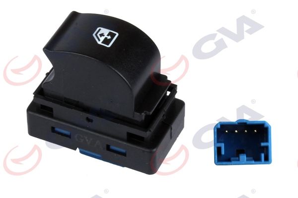 GVA 8029031 | Cam Açma Düğmesi Anahtarı Sağ Peugeot Bipper Citroen Nemo Fiat Fiorino 08 > Tekli