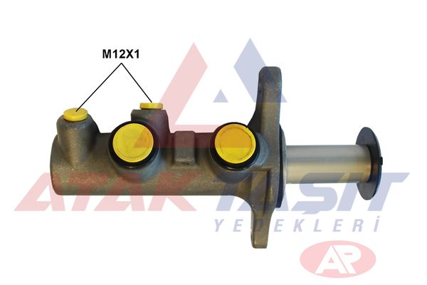 AP 262711 | Fren Ana Merkezi Alüminyum 23,8 mm VW Golf VII 1.0 TSI-1.4 TSI-1.5 TSI-1.6 TDI 12-/ Polo 1.0 TSI-1.6 TDI 18-/ A3 1.5 TFSI 12-/ Leon 1.4 TSI 12-/ Octavia 1.6 TDI 12 -