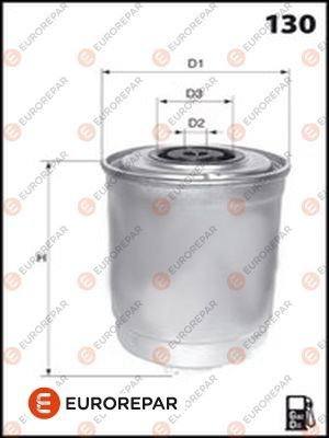 EUROREPAR E148124 | Yakıt Filtresi Wk850 / 2 / Kc109 / H131wk / 0986Tf0400 / 1457434400
