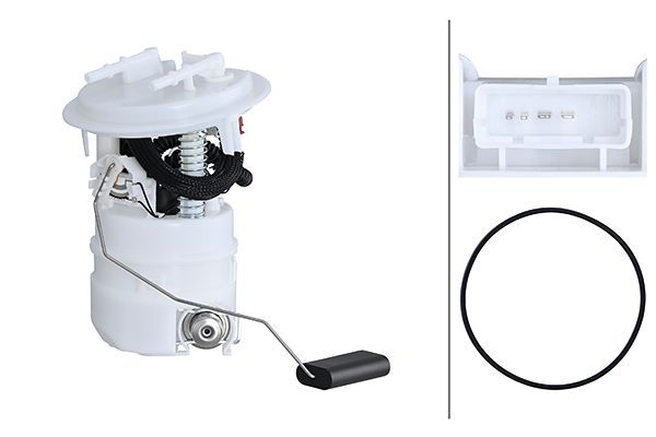 HELLA 8TF 358 305-301 | Yakıt Besleme Ünitesi Elektrikli 4-Kutuplu Benzin Citroen C5-C6 / Peugeot 407