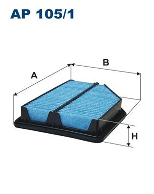 FILTRON AP105-1 | Hava Filtresi Honda Cr-V III 07 -