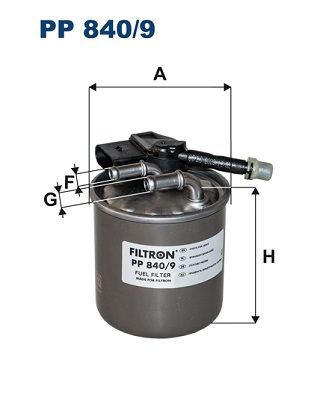 FILTRON PP840-9 | Yakıt Filtresi M.Benz 651 08 -
