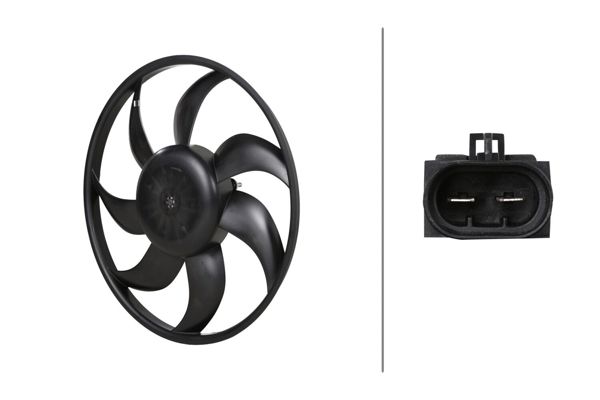 HELLA 8EW366421171 | Fan Motoru Opel Corsa D 1.2-1.4