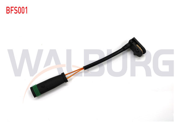 WALBURG BFS001 | Balata İkaz Kablosu Sol-Sağ On-Arka 109mm Volkswagen Crafter 30-35 (2E) 2.5 TDI 2006-2011 | 10 Adet