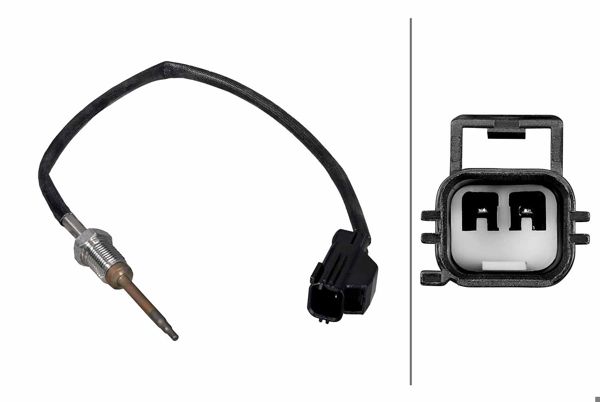 HELLA 6PT358226-661 | Egzoz Gazı Sıcaklık Sensörü Kuga I 08 > 12 2.0 TDCI Yeni Connect 1.6 TDCI 14 >