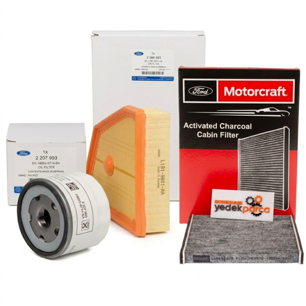 Ford Puma 2020 Model Sonrası  1.0 Ecoboost Periyodik Bakım Seti Ford Orijinal 