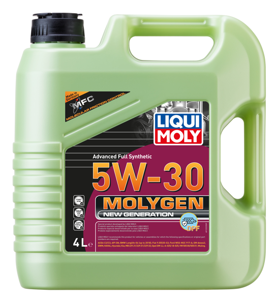 LIQUI MOLY 21225 | 5W30 DPF Motor Yağı Molygen New Generation 4 Litre (21225) 2025