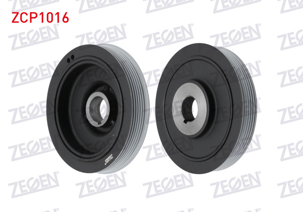 ZEGEN ZCP1016 | Krank Kasnağı Cap 158mm Partner 2.0 HDI 1996-2008 / Berlingo 2.0 HDI 1996-2008 / 306 2.0 1993-2002 / C5 I 2.2 HDI 2001-2004 / 307 2.0 HDI 2000-2007 / Scudo 1.9 D 1996-2006 / Expert 2.0 HDI 1996-2006