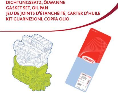 CORTECO 83427016 | Conta Alt Tk.Opel Astra G / H Zafira Z20let / Leh / Ler