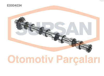 SUPSAN E0004034 | Eksantrik Mili Eksoz (Peugeot: 206 307 406 1.6 HDI 16V Dv6 Ford: Focus 1.6 TDCI)