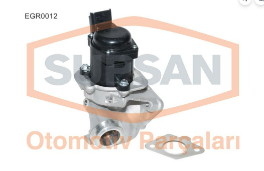 SUPSAN EGR0012 | EGR Valf Peugeot 206 207 307 Partner Tepee 1.6 HDI Euro4 5 Pin Ford Fiesta 1.6 TDCI 02-