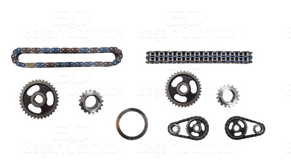 WISCO 1114818-00 | Eksantrik Zincir Seti 3 Parca Skoda Felicia 98 >