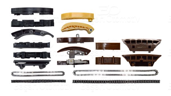 WISCO 1115115-00 | Zincir Seti 8 Parca VW Golf4 Golf5 Passat B5.5 Bora Eos Beetle Phaeton Sharan Touareg T5 Seat Leon Toledo 2 Audi A3 Tt