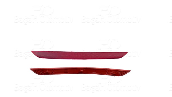 WISCO 1243091-00 | Tampon Reflektörü Arka Sağ VW Caddy 15 >