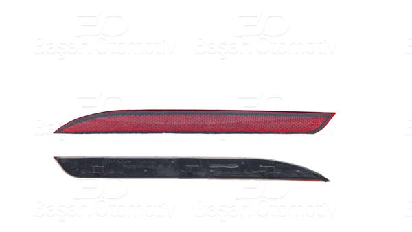 WISCO 1243236-00 | Tampon Reflektörü Arka Sağ VW Passat CC 13 >
