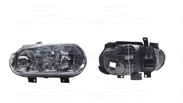 WISCO 1243256-00 | Far Sol Sıssız Motorlu VW Golf4 (1J1) / Golf4 Variant (1J5) / Golf4 Cabrio (1E7) 98-04