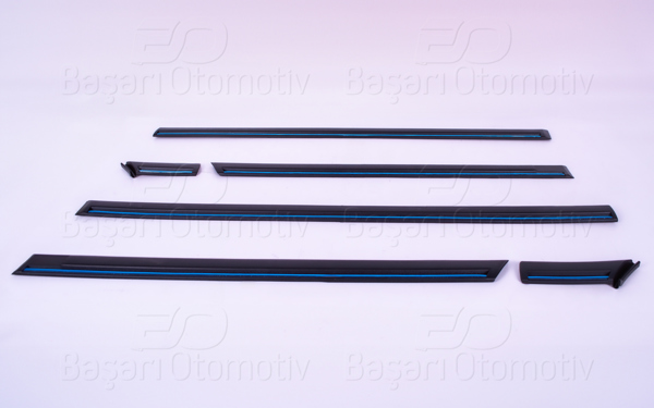 WISCO 2233025-00 | Kapı Çıtası Takım (6 Parca) Opel Vectra A 93-95