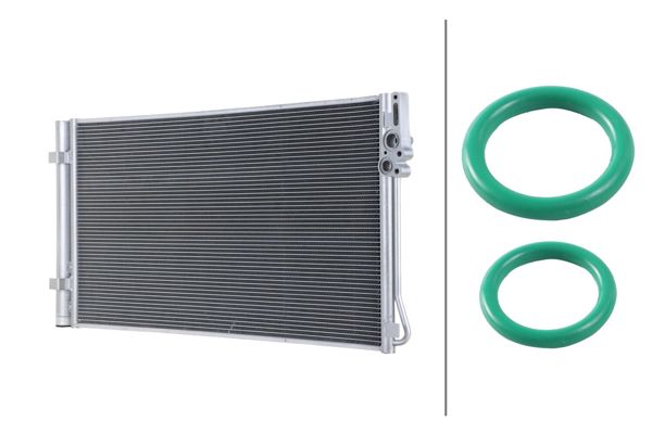 HELLA 8FC366221-171 | Klima Radyatörü Range Rover Evoque (L538) 15 > 19 Discovery Sport (L550) 16 >