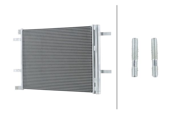 HELLA 8FC366221-811 | Klima Radyatörü P3008 P5008 P508 Partner Rifter / Spacetourer Berlingo / Ds7 / Combo E 1.2 Puretech