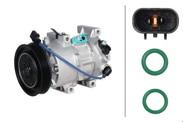 HELLA 8FK366202-521 | Klima Kompresörü Hyundai Accent 12 > 17 / Rio 12 > 17