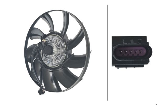 HELLA 8MV366438-031 | Klima Fanı Termıklı Sport 2.7-Discovery 3