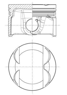 MAHLE 028PI00185000 | Piston