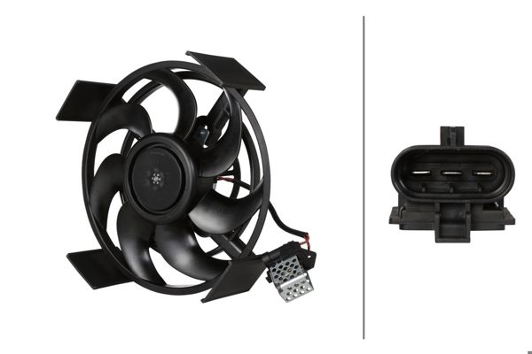 HELLA 8EW366420581 | Fan Motoru Klima Davlumbazlı Opel Astra G 1.4-1.6