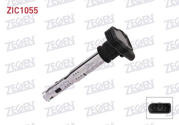 ZEGEN ZIC1055 | Ateşleme Bobini Volkswagen Passat (3C2) 2.0 FSI (Blr,Bly,Bvy,Bvz) 2005-2008 / Passat (3C2) 1.8 TSI (Cdap,Cgya) 2005-2008