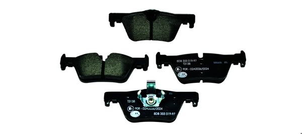 HELLA 8DB355019-971 | Fren Balatası Arka BMW F20 F21 F30 F34 F31 F32 F33 F36 F80 F33 F83