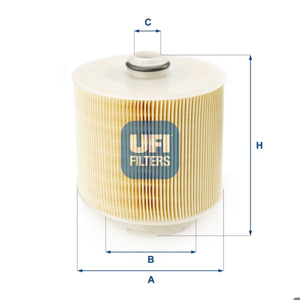 UFI 27.598.00 | Hava Filtresi (Audi A6 05-11)