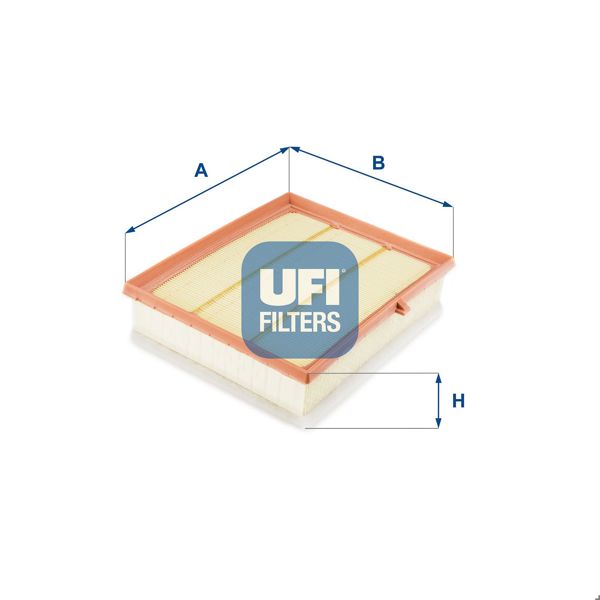 UFI 30.660.00 | Hava Filtresi-(Toyota Aurıs1.6D D4-D 15-/ Avensis 1.6 2.0 D4-D 15-/ Rav 4 2.0 15-/ Verso 1.6 13 -)