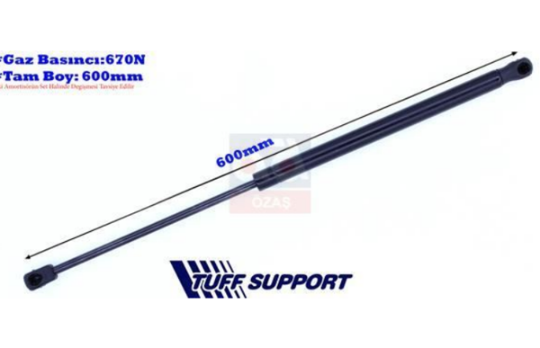 TUFFSUPPORT 611152 | Bagaj Amortisörü Fiorino Bipper Nemo