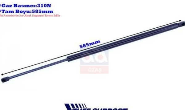 TUFFSUPPORT 611367 | Bagaj Amortisörü 96-106