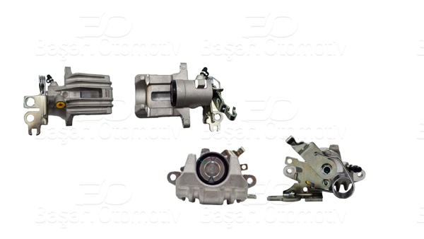 WISCO 1203009-00 | Fren Kaliperi Arka Sol (Motorsuz) VW Caddy 04 >