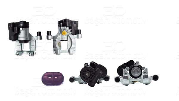 WISCO 1203147-00 | Fren Kaliperi Arka Sol (Motorlu) VW Golf7 1.0 1.2 1.4 1.5 1.6 2.0 TSI- TDI 12 >