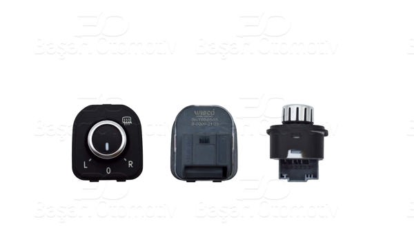 WISCO 1223200-00 | Ayna Ayar Düğmesi VW Golf6 Passat CC Tiguan
