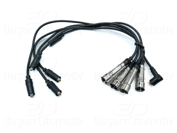 WISCO 1263013-00 | Buji Kablosu Set VW Caddy 1 Golf 1 2 Jetta 2 Passat Polo Classic Scirocco Seat Cordoba Ibiza 2 Toledo 1 1.0 1.6 I 1.8 I 2.0 I 1981 > | 1 Adet