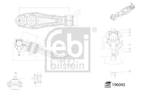 FEBI BILSTEIN 196045 | Salıncak VW