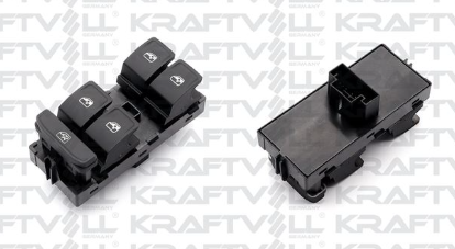KRAFTVOLL 04050205 | Cam Açma Kapama Anahtarı 4Lu Kırmızı Işık Arona Ateca Ibiza Polo A1 18 > > Leon 13 > 20