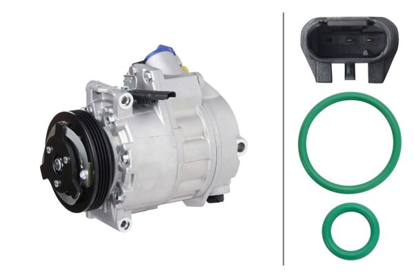 HELLA 8FK366201-661 | Klima Kompresörü BMW N62 B48 E70 06 > 10