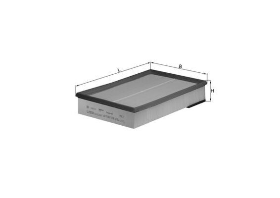 MAHLE LX938 | Hava Filtresi Volvo S60 I 2.0 T 00-10