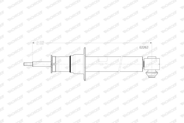 MONROE G2262 | BMW G30 Arka Amortisör Sağ-Sol 33526866617